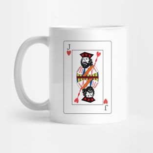 Jack Of Hearts Playing Card Mug